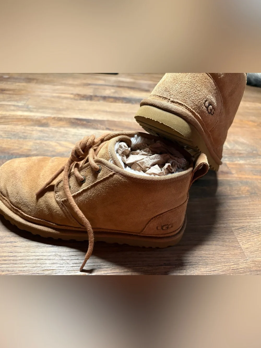 UGG Men’s Chukka Boots in Chestnut Suede